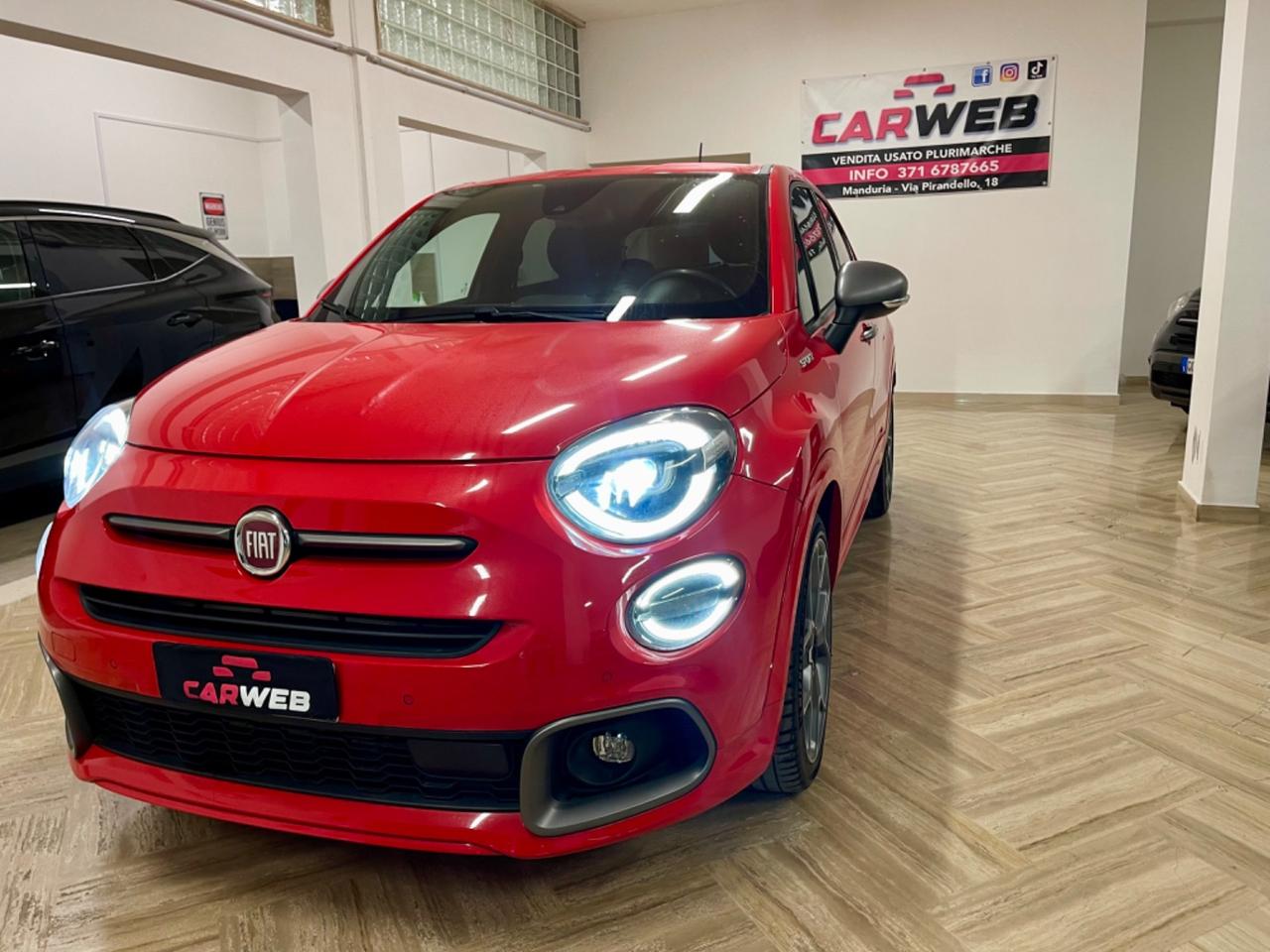 FIAT 500X SPORT 1.6 MJT 120CV Navy LED CAM 2021