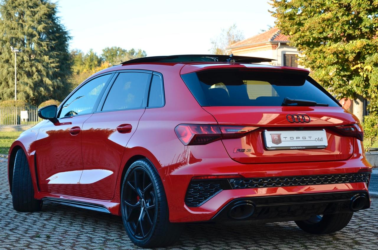 AUDI RS3 SPORTBACK 2.5 TFSI QUATTRO 400cv S-TRONIC, ECCELLENTI CONDIZIONI, SERVICE AUDI, TETTO, MATRIX, HI-FI BANG&OLUFSEN, DYNAMIC PACK, PERMUTE
