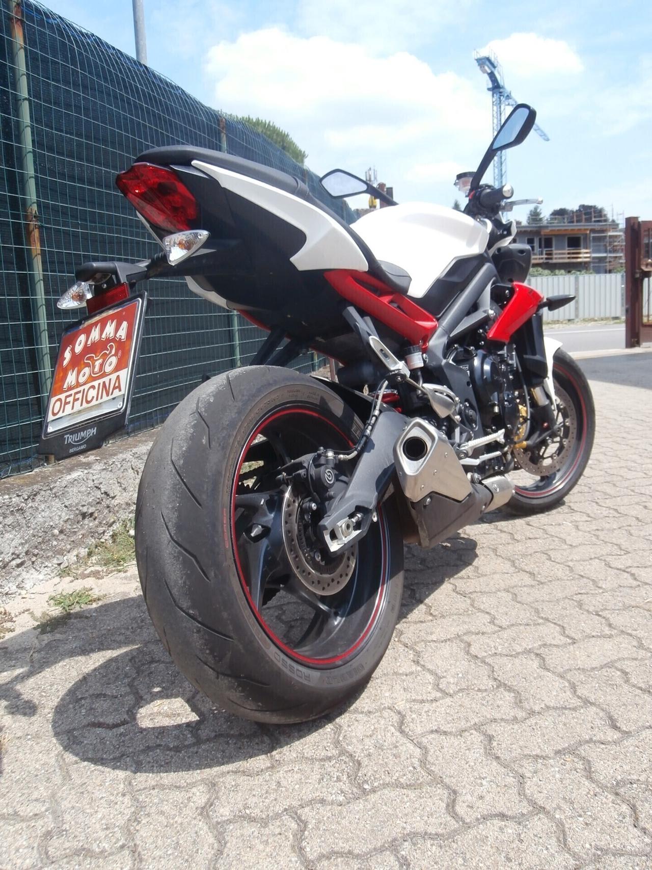 Triumph Street Triple R ABS del 2017 compreso trapasso-tagliando-garanzia
