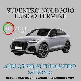 SUBENTRO NLT Audi Q5 40 TDI 204 CV quattro S tronic