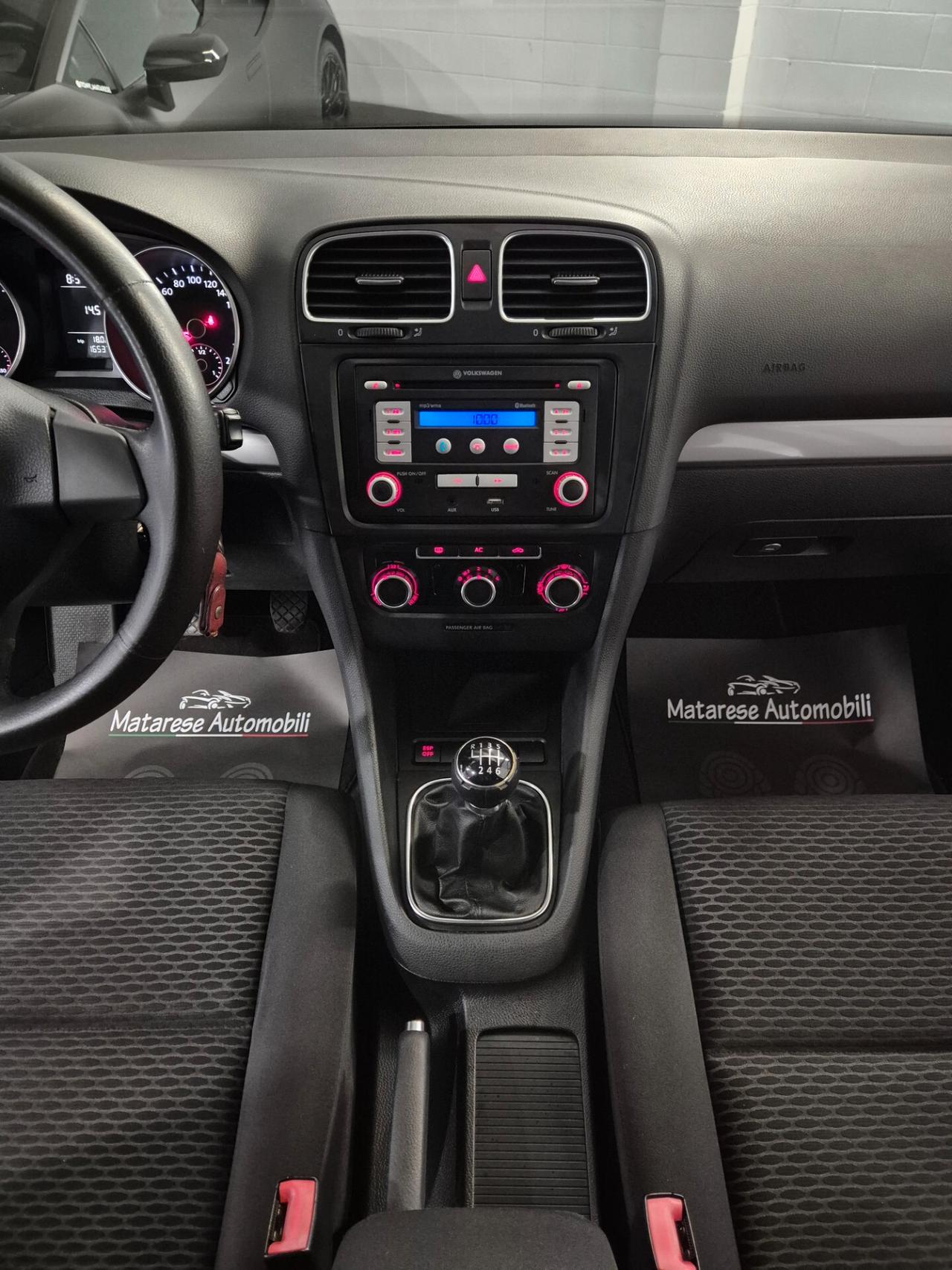 Volkswagen Golf 6° serie TSI 1.2cc 105cv OK Neopatentati