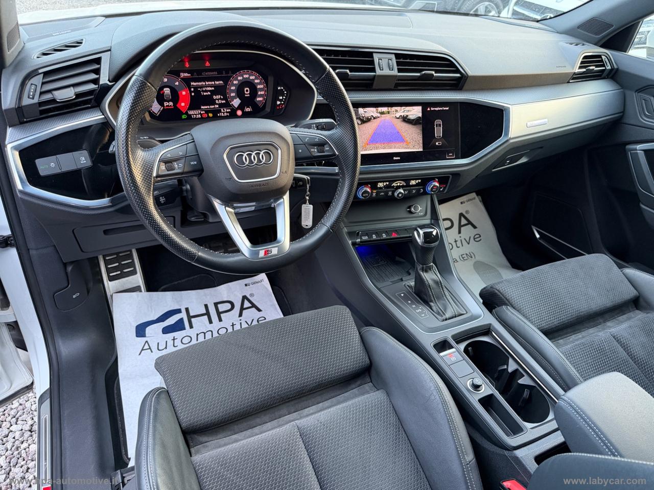 AUDI Q3 SPORTBACK 2.0TDI S-tronic S-Line LED NAVI PELLE CERCHI 19 RETROCAMERA