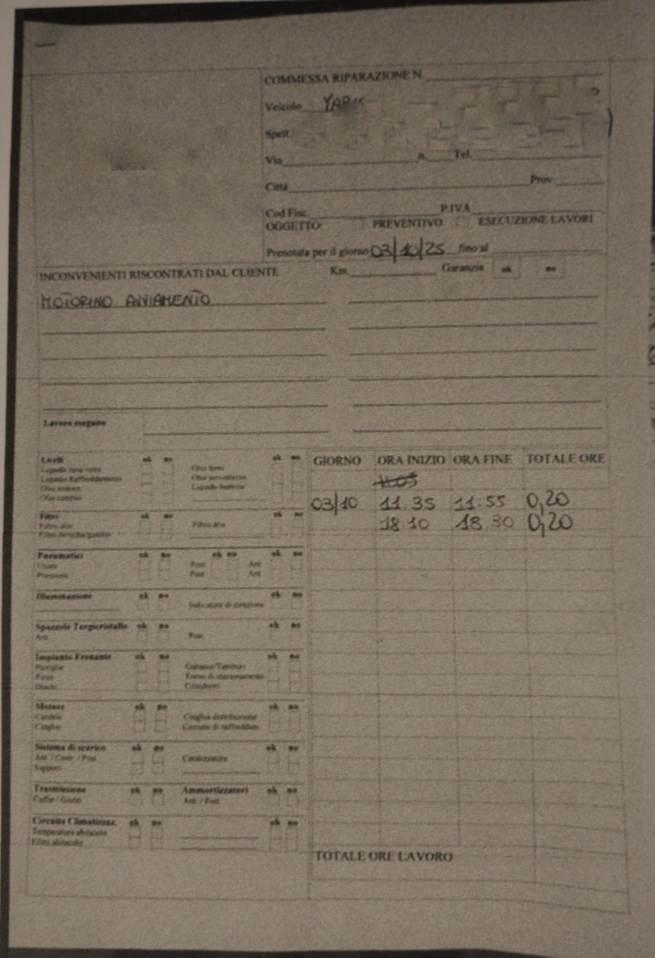 Toyota Yaris 1.0 5 porte NEOPATENTATI