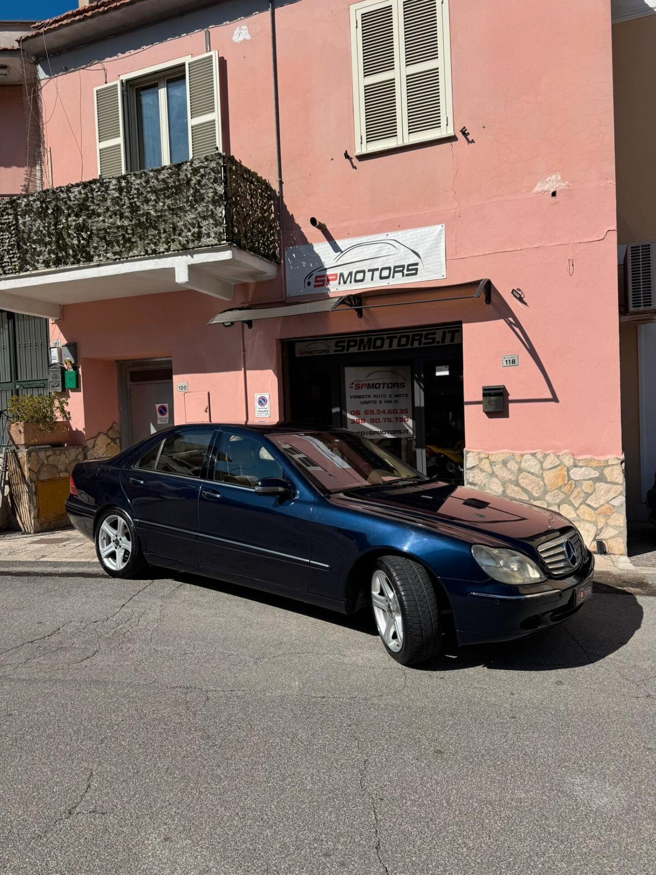 Mercedes-benz S 320 cat 224 cv, GPL , ASI, SERVICE COMPLETO MB, UNIPRO, DA VETRINA