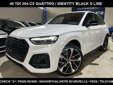 AUDI Q5 SPB Sportback 40TDI quattro S line Identity Black