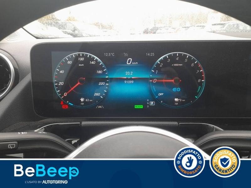 Mercedes-Benz Classe B B 250 E PLUG-IN HYBRID(E-EQ-POWER) SPORT PLUS AUTO