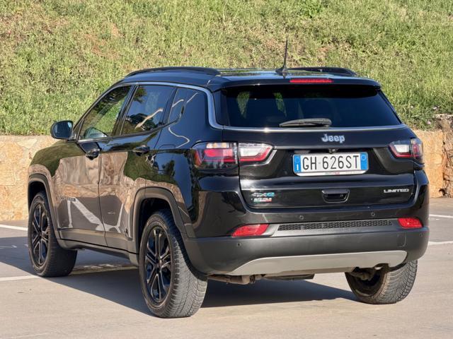 JEEP Compass 190CV 4XE LIMITED TOTAL BLACK PHEV+18''+RCAM+PELLE
