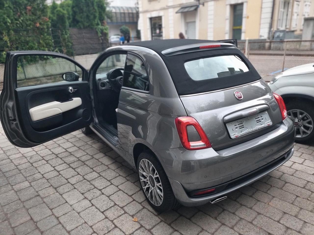 Fiat 500 C 1.2 SPORT anno2018 km64000 neopat