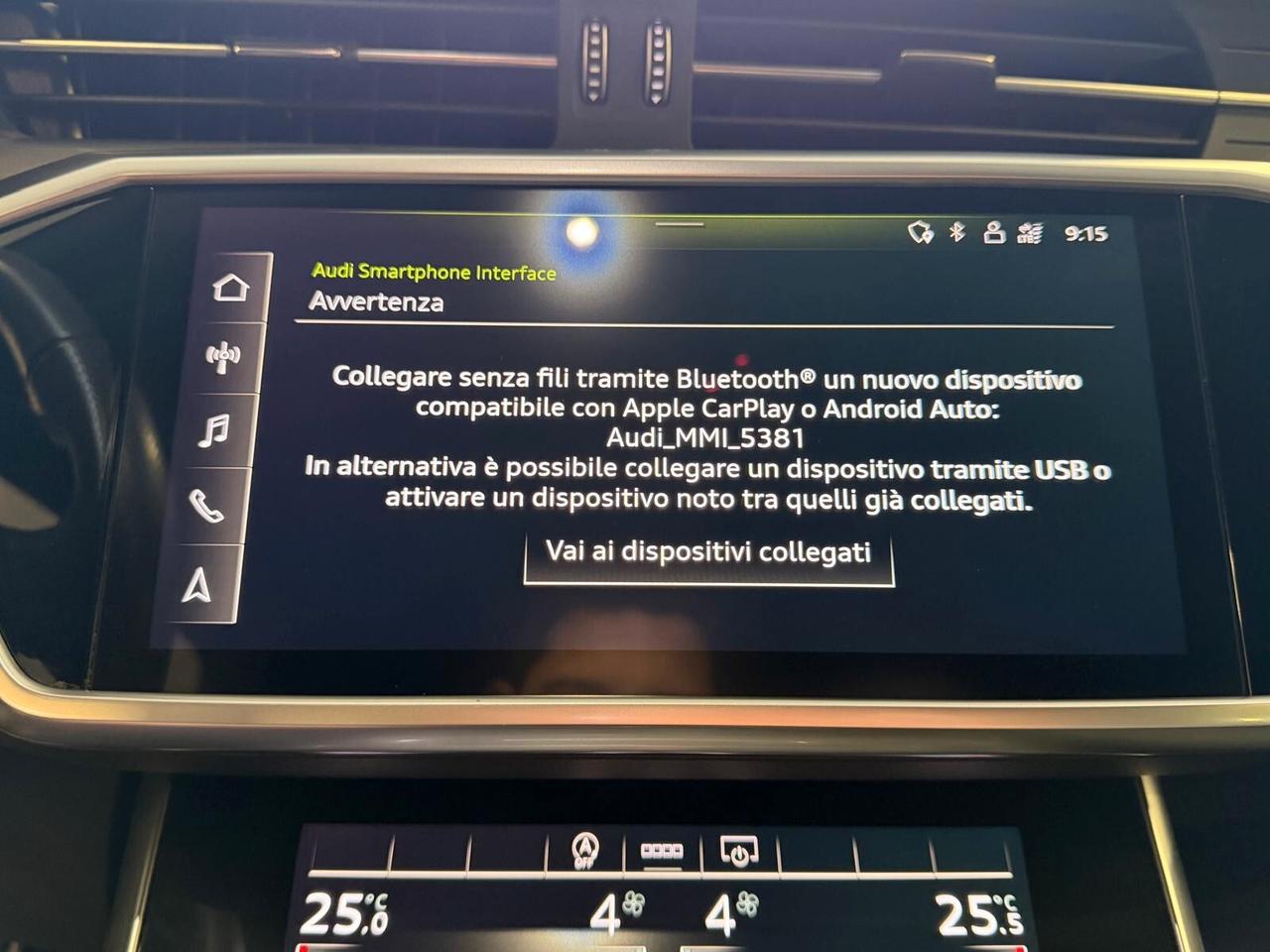 AUDI A6 AVANT 40 2.0 TDI S-LINE MHEV 204CV QUATTRO PELLE NAVI CRUISE ANNO 2021