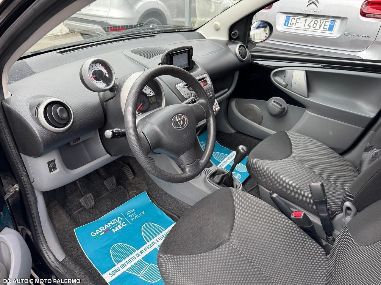 Toyota Aygo 1.0 Benzina 5 porte 68CV.Connect.2011