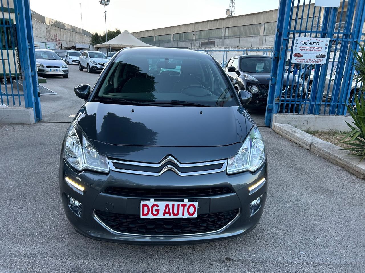 Citroen C3 Exclusive 1.6 diesel 75 cv 2015 tetto navig