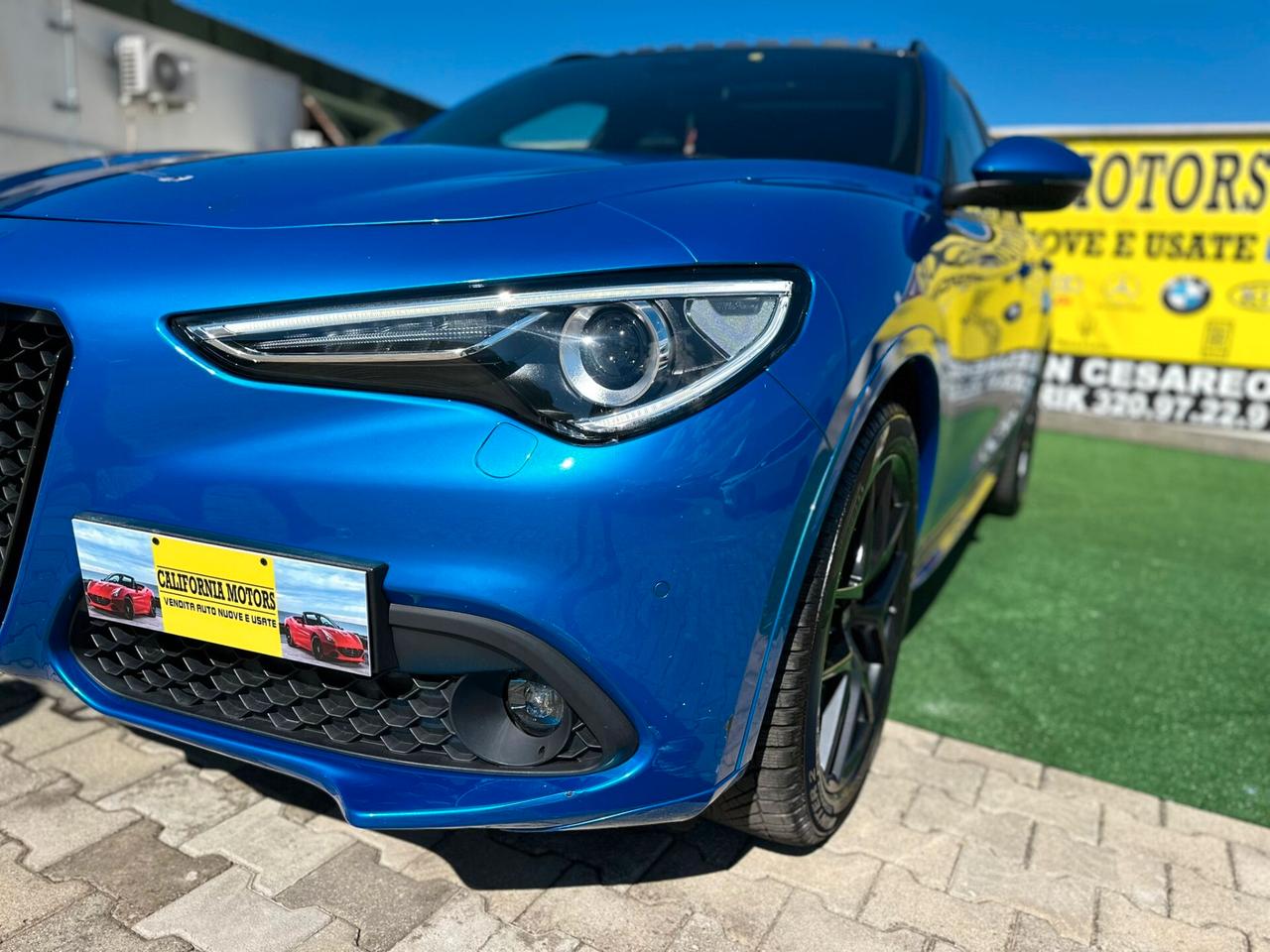Alfa Romeo Stelvio 2.2 Turbodiesel 210 CV AT8 Q4 Veloce 06/2021 garanzia permute finaziamento