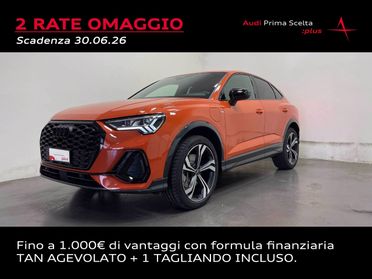 AUDI Q3 SPORTBACK 45 TFSIe S-TRONIC IDENTITY BLACK
