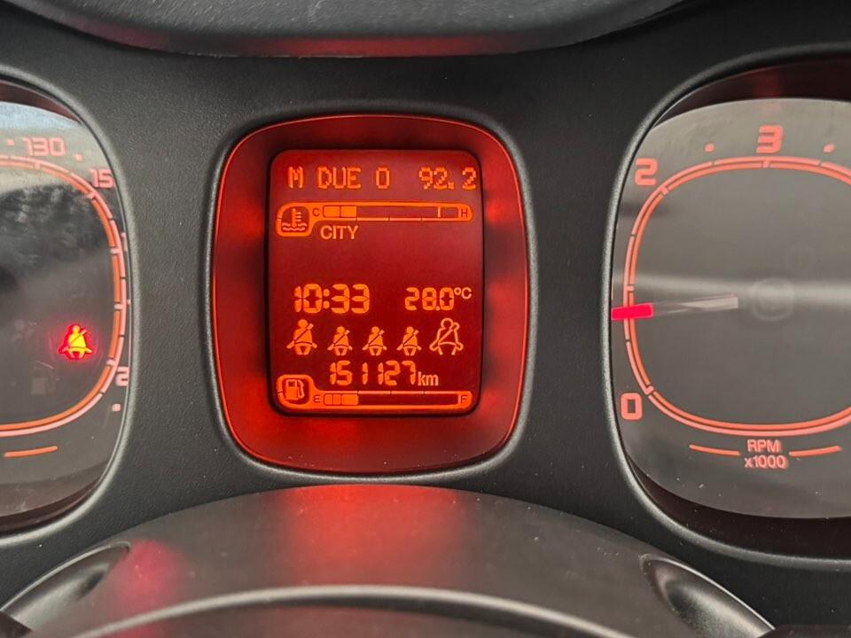 FIAT PANDA 1.3 MJ 95 CV. E6 LOUNGE 5 POSTI PERFETTA