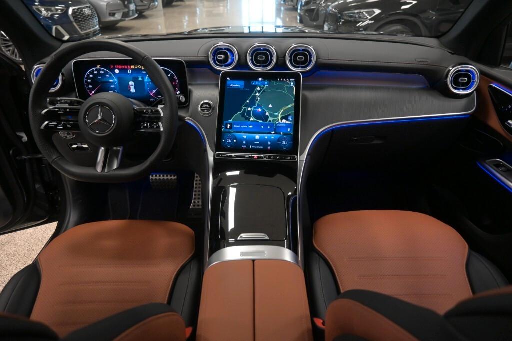 MERCEDES-BENZ GLC 200D 4MATIC MILD HYBRID 163CV AUTOMATIC AMG LINE ADVANTACED PLUS ( DISTRONIC - TELECAMERA 360 - PARK ASSIST - NAVI PREMIUM - MIRROR - AMBIENT LIGHTS - TETTO APRIBILE - FARI LED - CERCHI 20 )