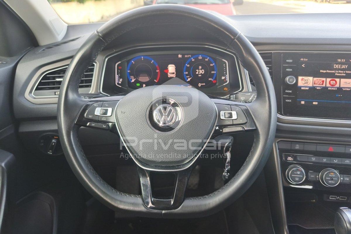 VOLKSWAGEN T-Roc 2.0 TDI SCR 150 CV DSG 4MOTION Style BlueMot. Tech.