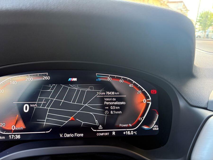 BMW X3 20D 2.0 190 MSPORT XDRIVE CERTIFICATA NUOVA