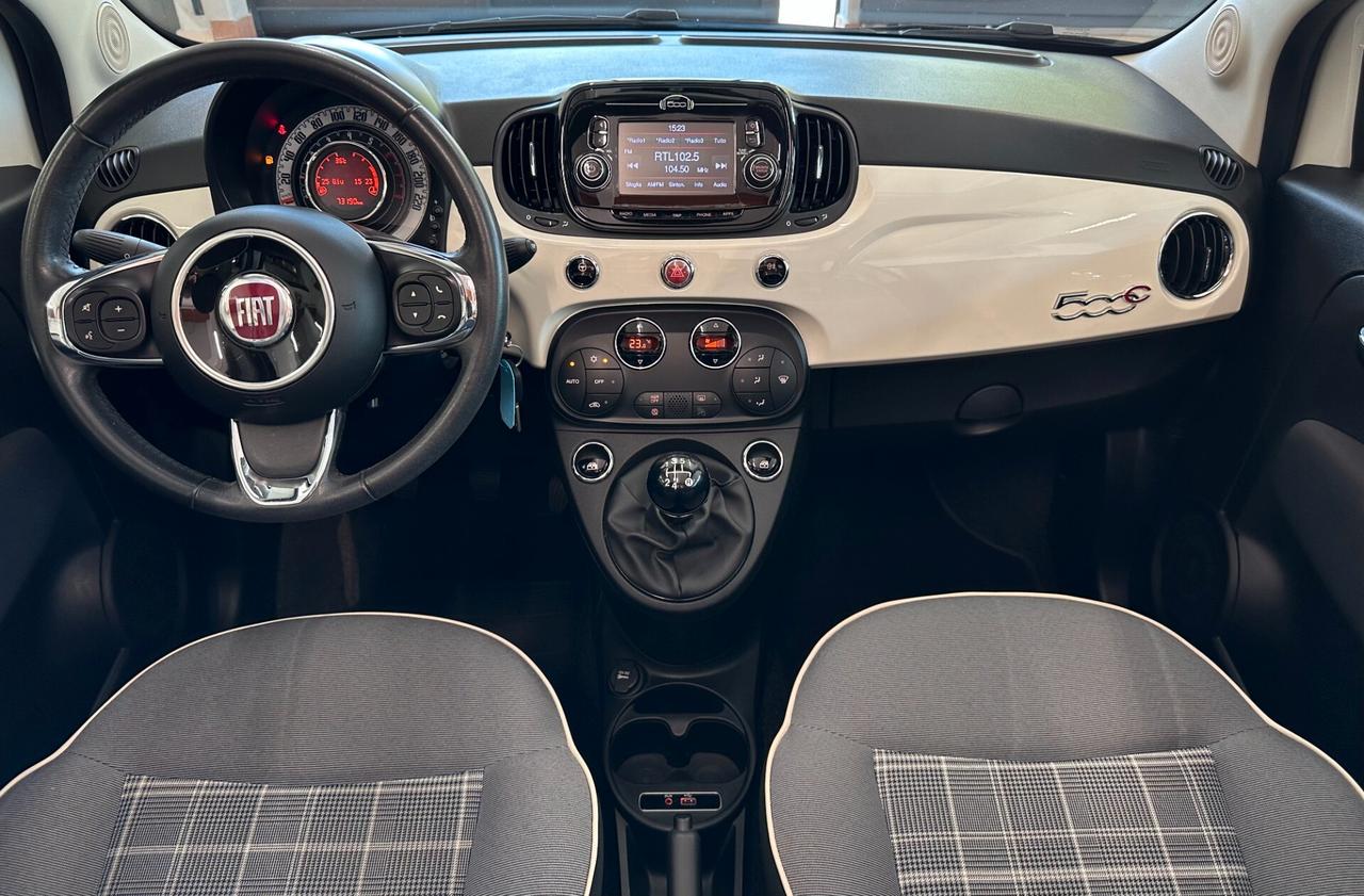 FIAT 500C 1.2 LOUNGE *NEOPATENTATI*BLUETOOTH*CRUISE*