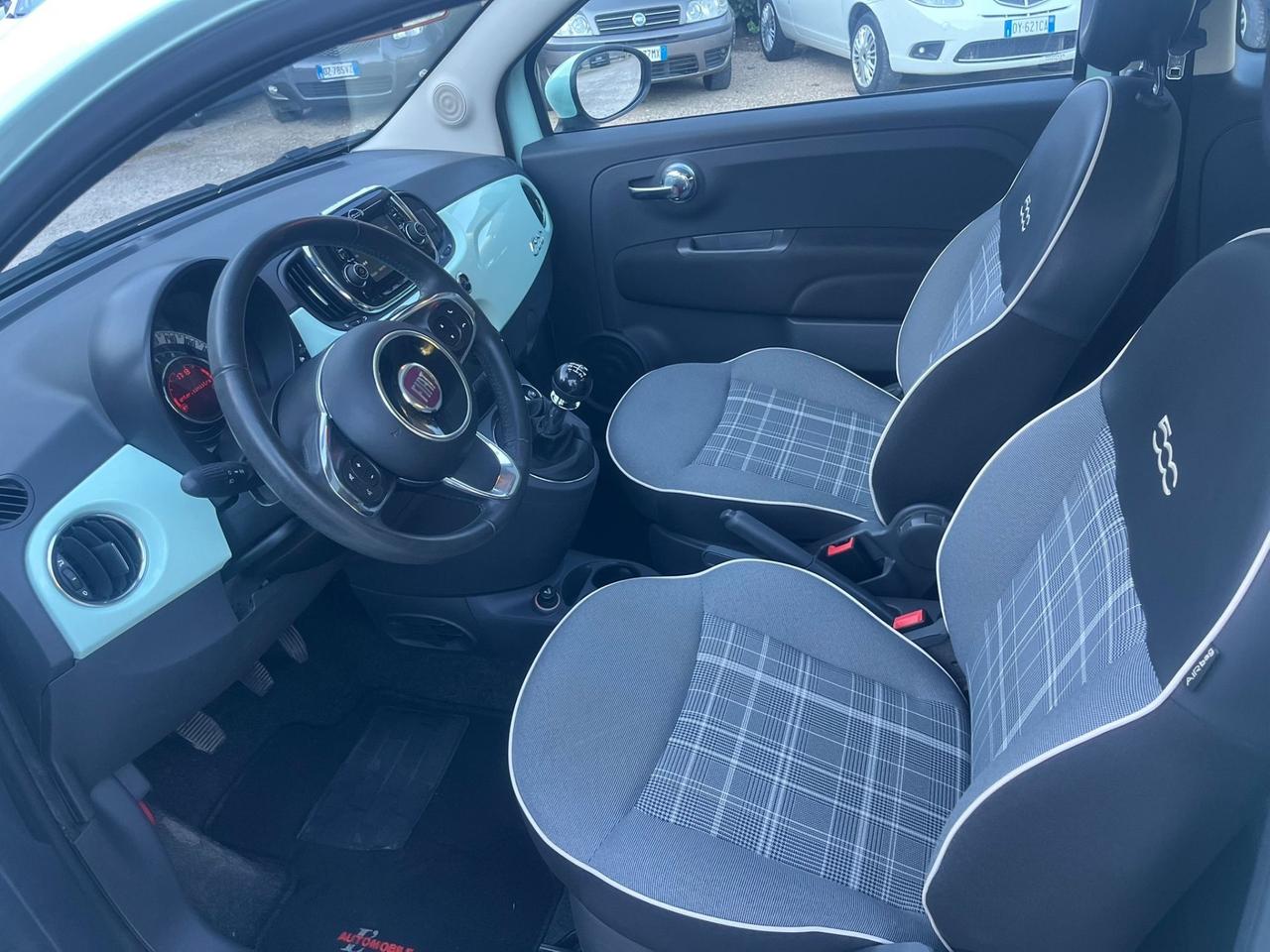 Fiat 500 1.2 Benzina - Neopatentati - Tetto panoramico