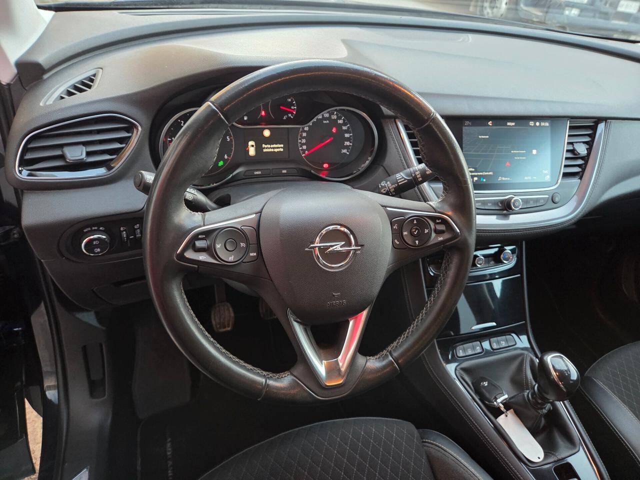 OPEL GRANDLAND X 1.6 DIESEL 120 CV KM 120000 CERTIF