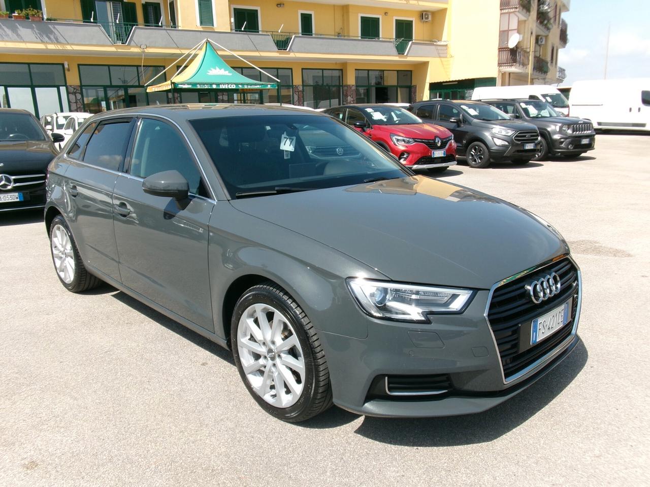 Audi A3 SPORTBACK 2.0 TDI 150CV E6 ADVANCED PLUS FULL LED/NAVI/PELLE/PDC