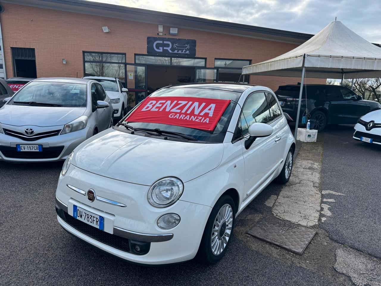 Fiat 500 1.2 BENZ LOUNGE NEOPATENTATI 2009