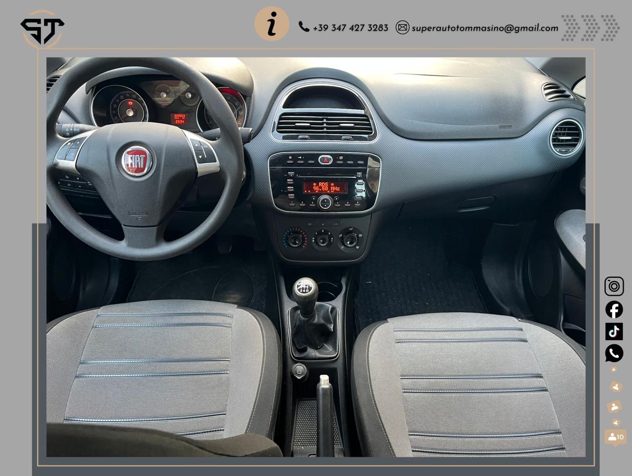 Fiat Punto Evo 1.3 Mjt 75 CV 5 porte EURO 4 come nuova