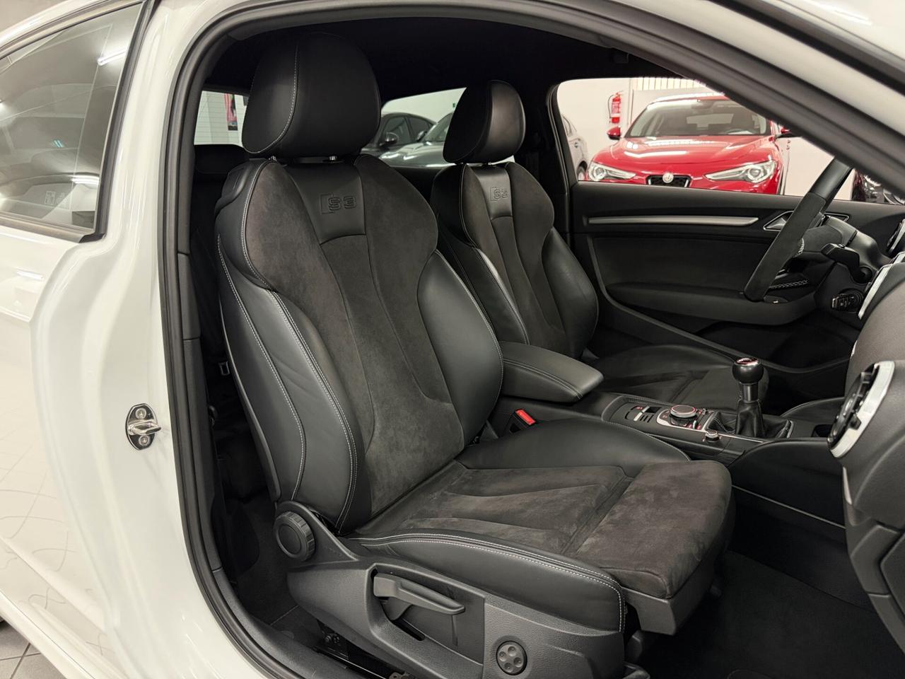 Audi A3 S3 2.0 TFSI 300 CV QUATTRO 3P RETROCAMERA PELLE ALCANTARA BIXENO ALLARME SUBWOOFER RUOTINO