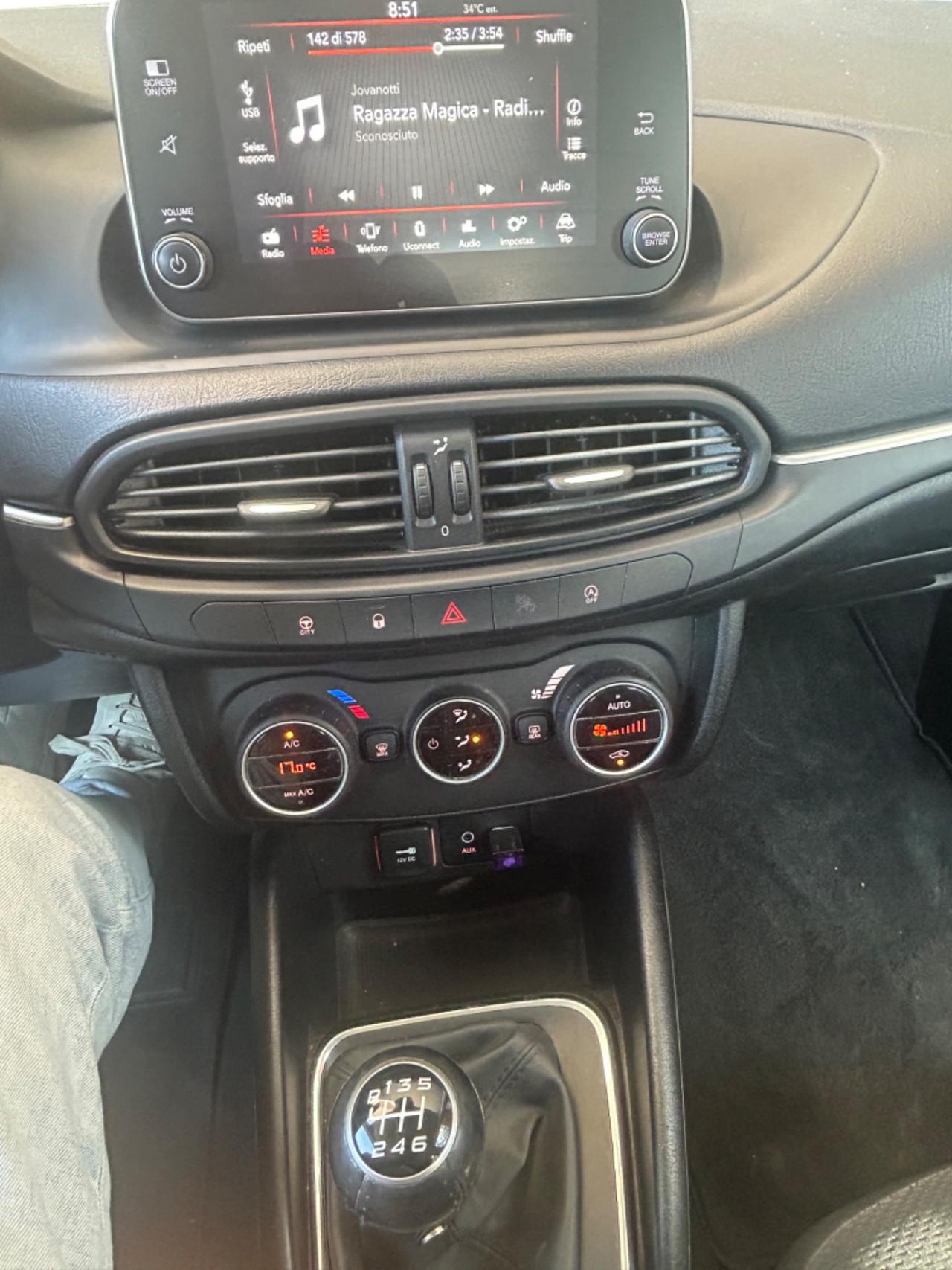 Fiat Tipo 1.6 Mjt S&S 5 porte Lounge