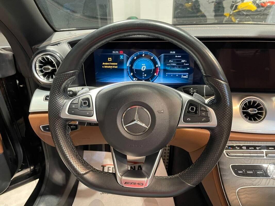 Mercedes-benz E 220 d Auto Cabrio Premium AMG, luci ambient.