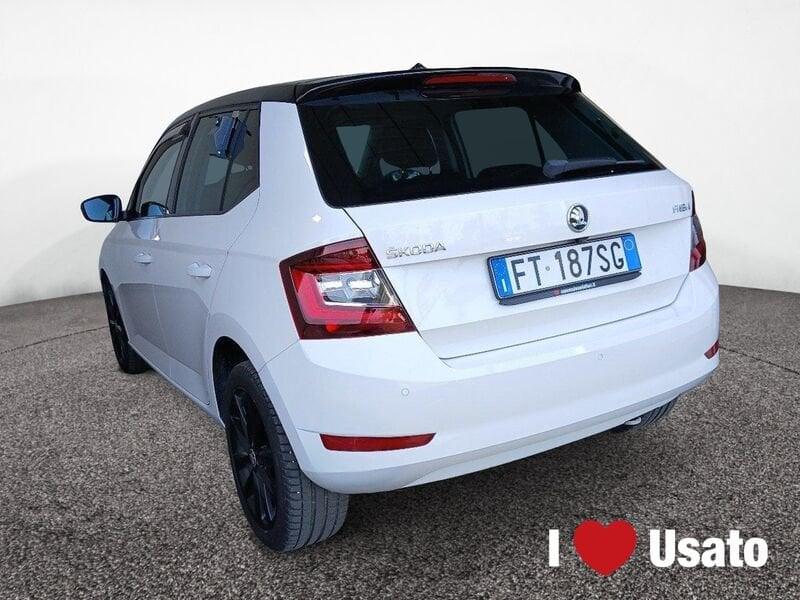 Skoda Fabia III 2015 Berlina 1.0 mpi Twin Color Nero 60cv my19