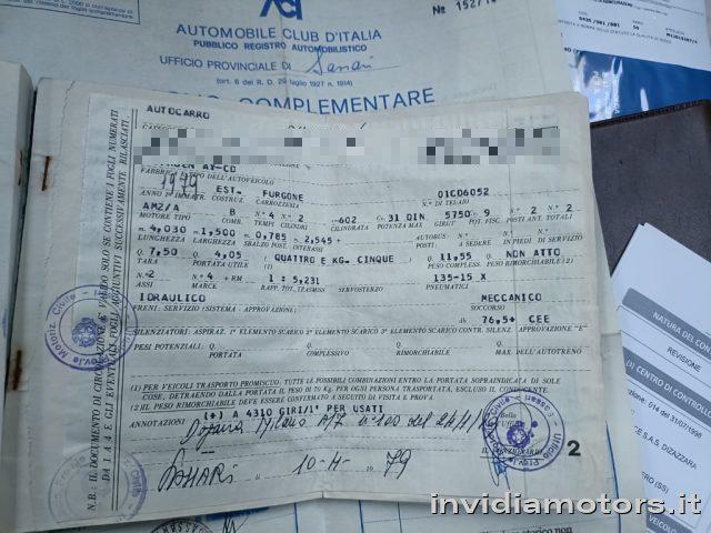 CITROEN Acadiane targa e doc.Originali Book Completo