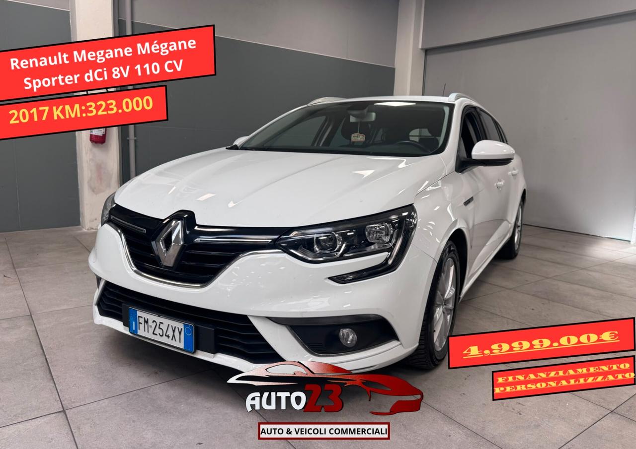 Renault Megane Mégane Sporter dCi 8V 110 CV Energy Zen