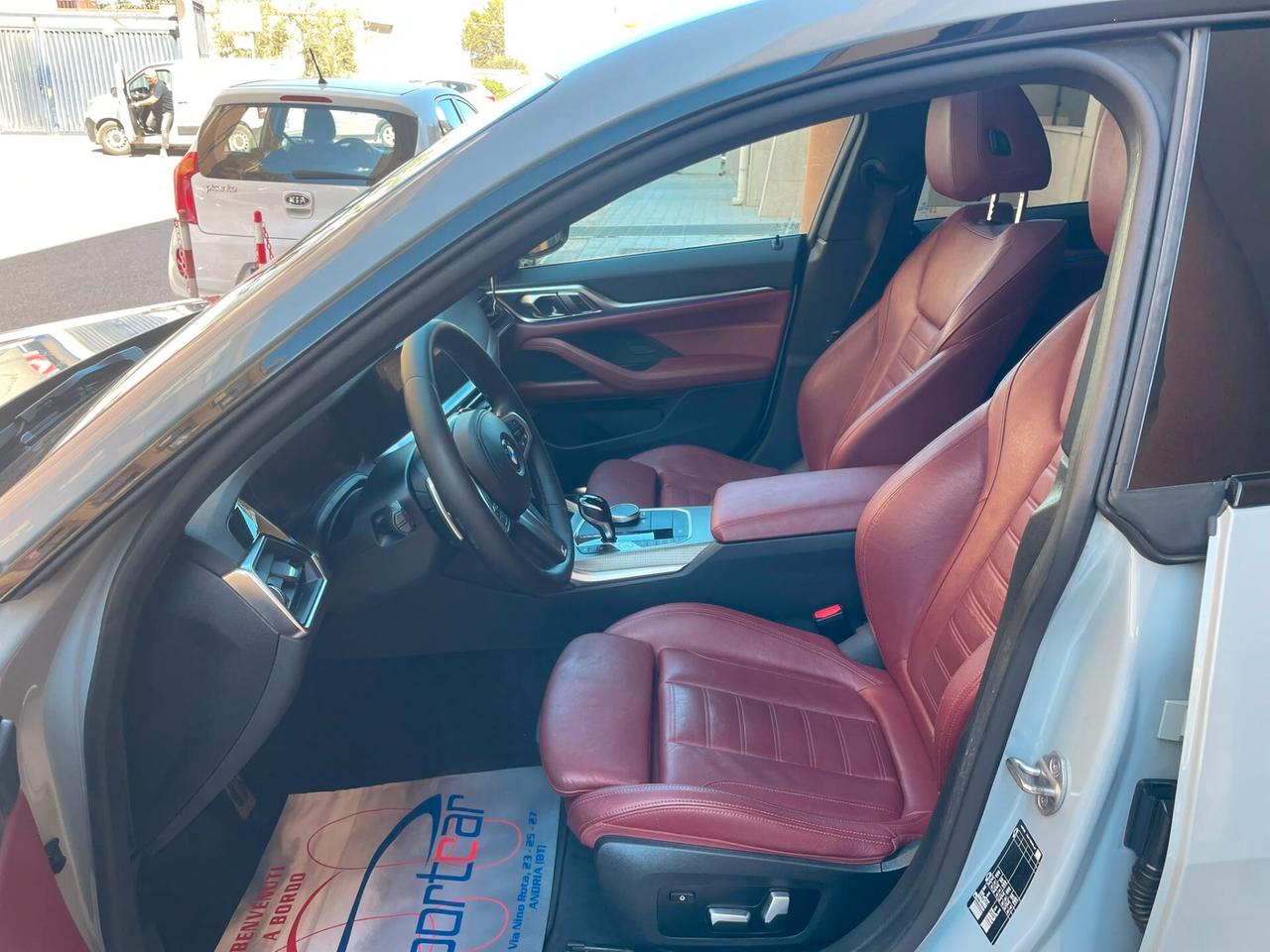 Bmw 420d GC 48V 190cv MSPORT "TETTO NAVY PELLE LED 19"