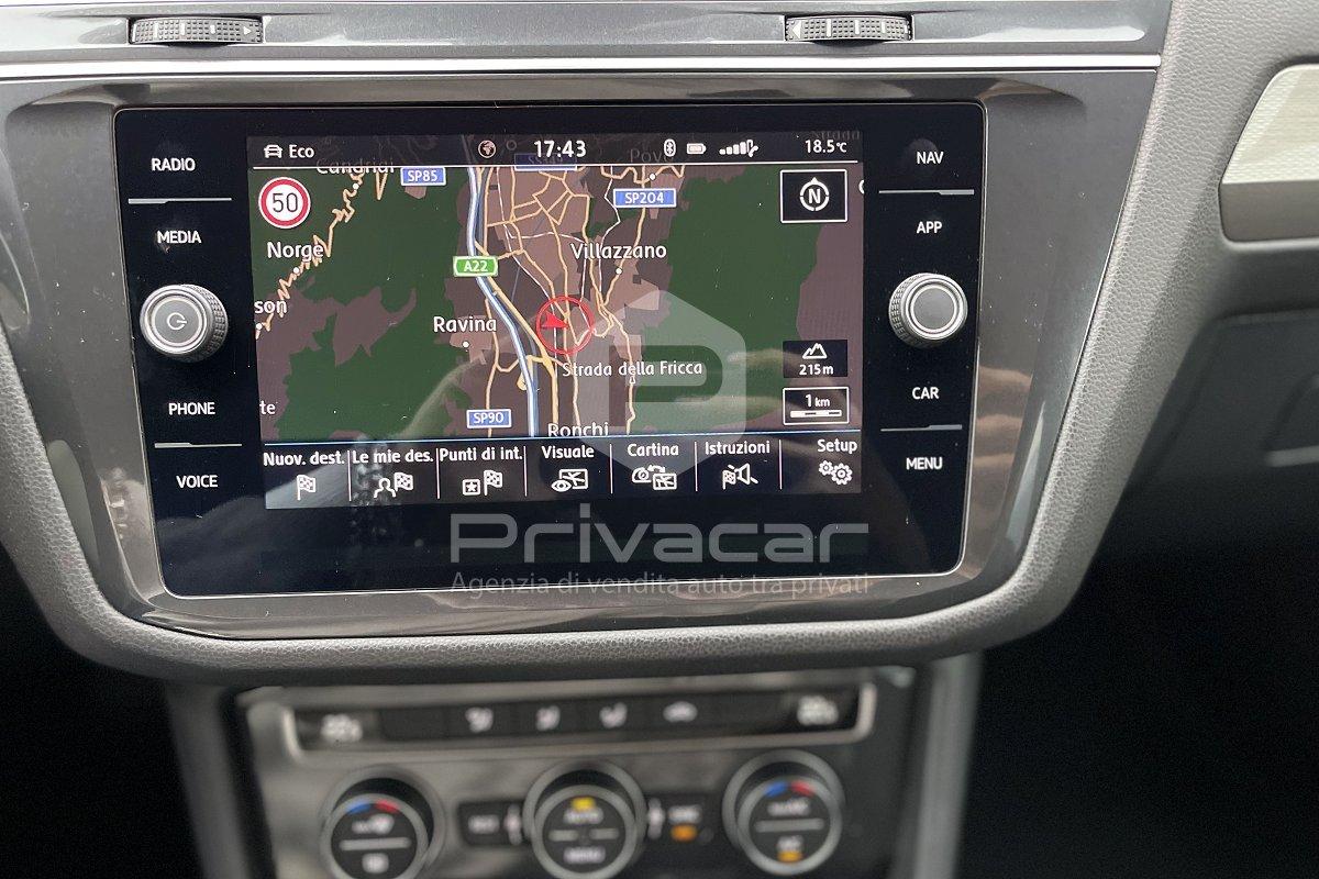 VOLKSWAGEN Tiguan Allspace 2.0 TDI SCR DSG 4MOTION Advanced BMT