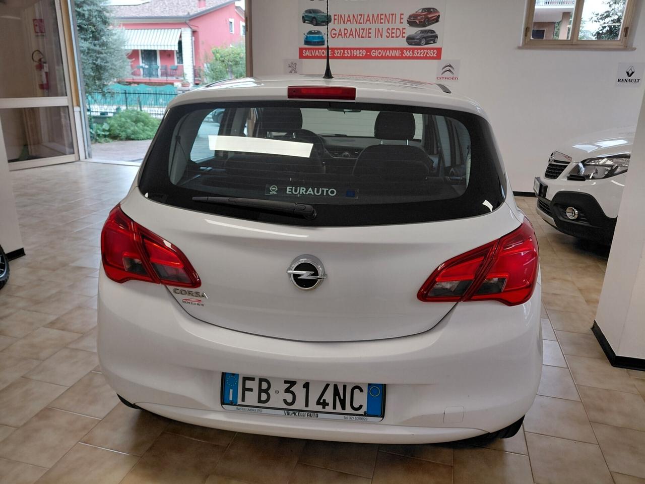 OPEL CORSA ANNO 2015 BZ GPL ADATTA NEOPATENTATI KM 162 MILA