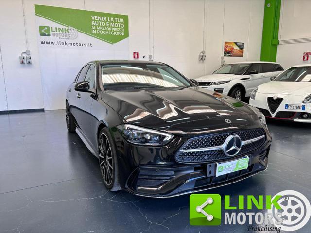 MERCEDES-BENZ C 220 d AMG PREM, KM CERT, PELLE/ALC, FULL LED.