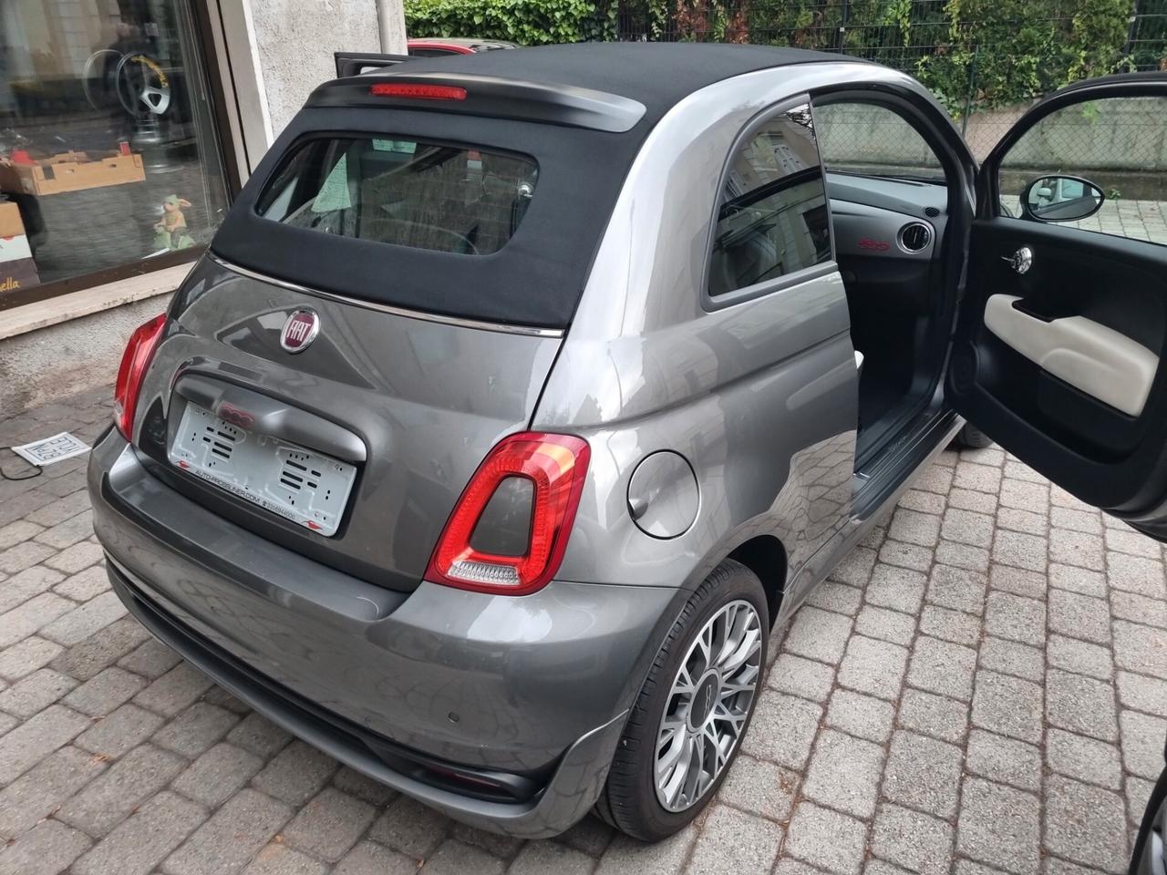 Fiat 500 C 1.2 SPORT anno2018 km64000 neopat