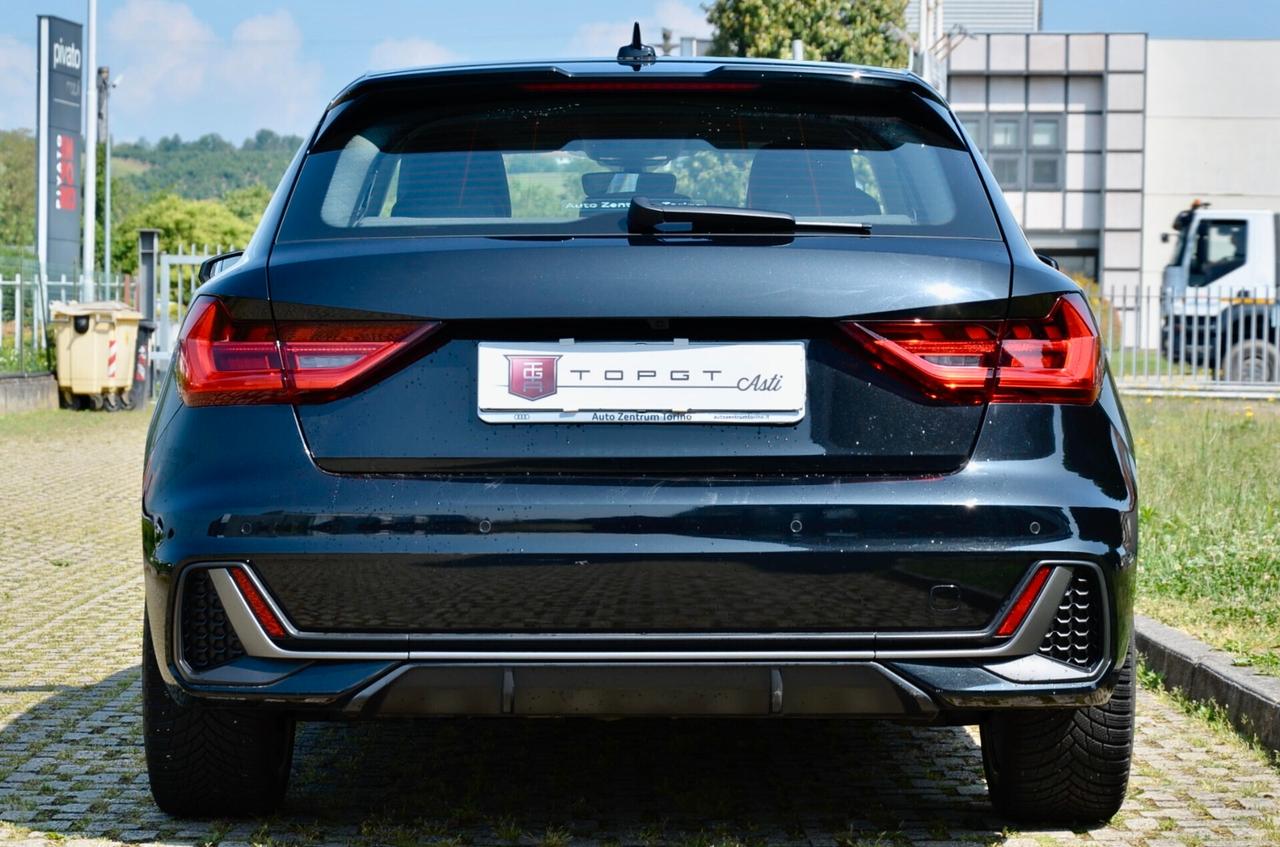 AUDI A1 SPB 30 1.0 TFSI S-LINE EDITION 110cv S-TRONIC, UFF ITALIANA, UNICOPROPRIETARIO, SERVICE AUDI, FARI LED, PERMUTE