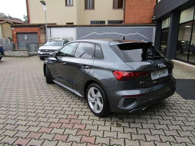 Audi A3 SPB 35 BENZ. MHEV SLINE AUTO,CERCHI 17,CARPLAY,