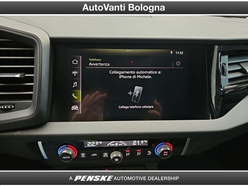 Audi A1 A1 Sportback 30 1.0 tfsi Advanced s-tronic