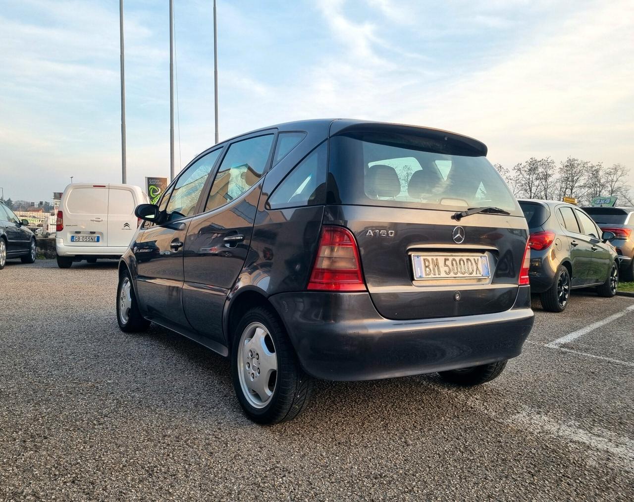 MERCEDES-BENZ A 160 BENZINA 102CV ELEGANCE