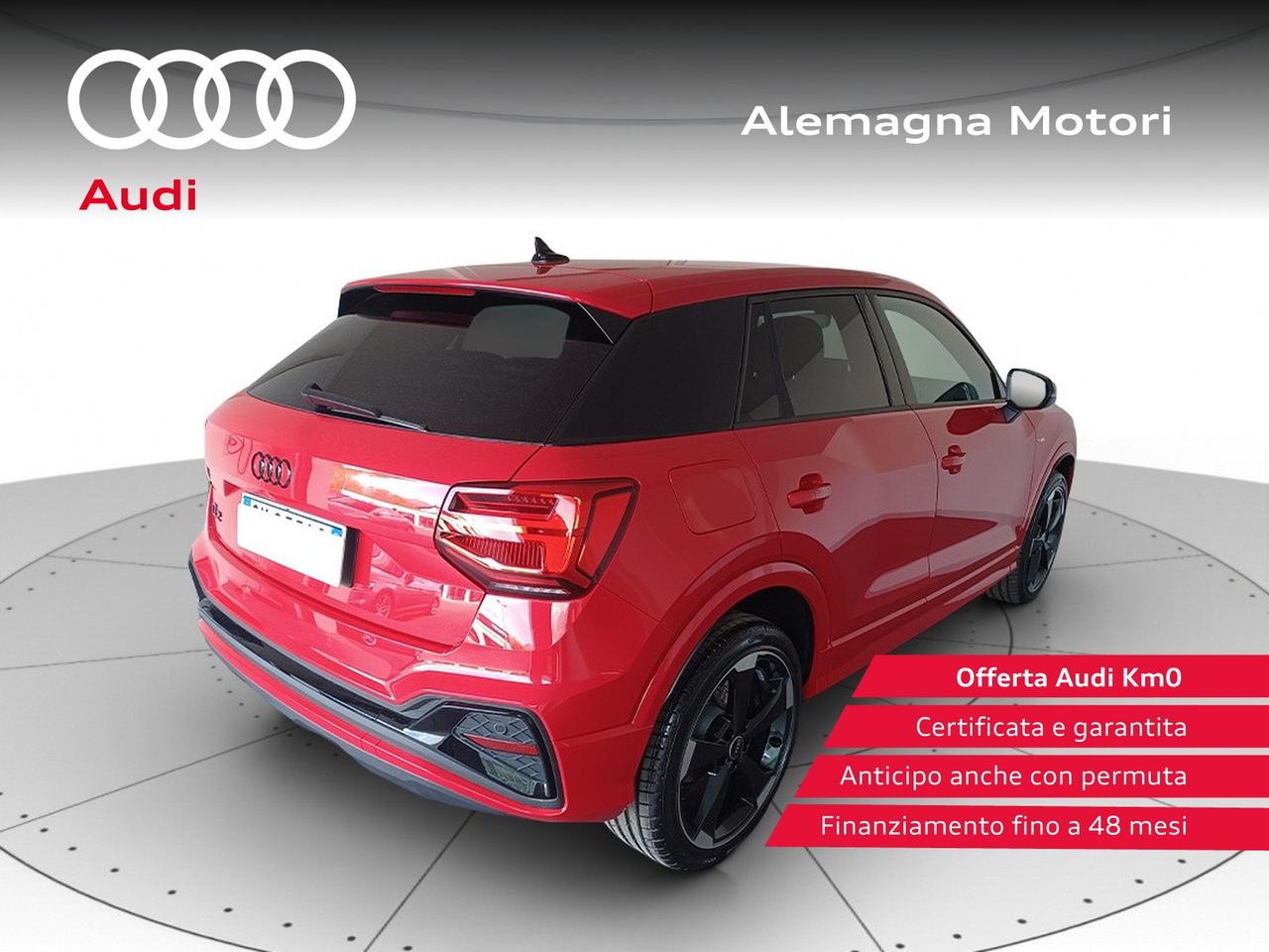 Audi Q2 35 1.5 tfsi identity black s-tronic