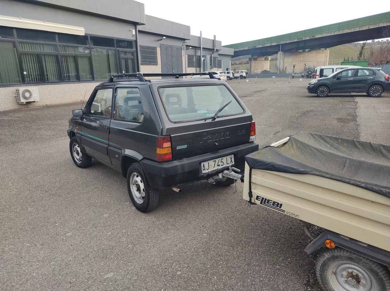 Fiat Panda 1100 i.e. cat 4x4 Country Club gancio traino carrello appendice