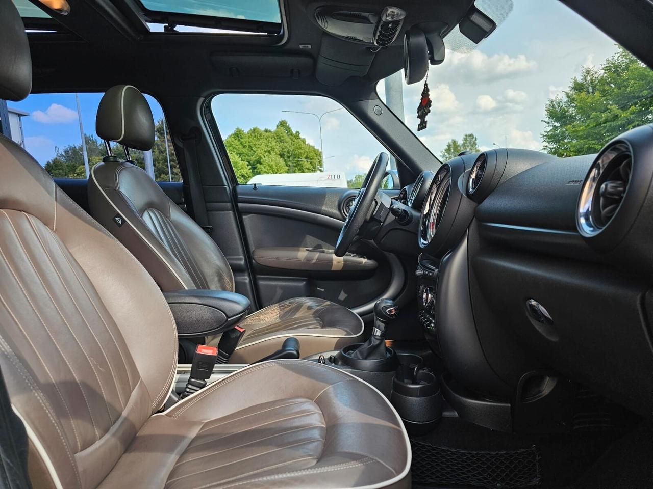 Mini Cooper Countryman 2.0 SD 143cv All4*Pelle*Navi*Tetto*Pdc*18*Bi-Xeno*