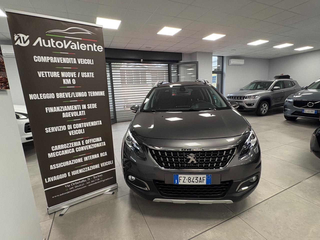 Peugeot 2008 allure 1.2 benzina 110cv 2019 km78000