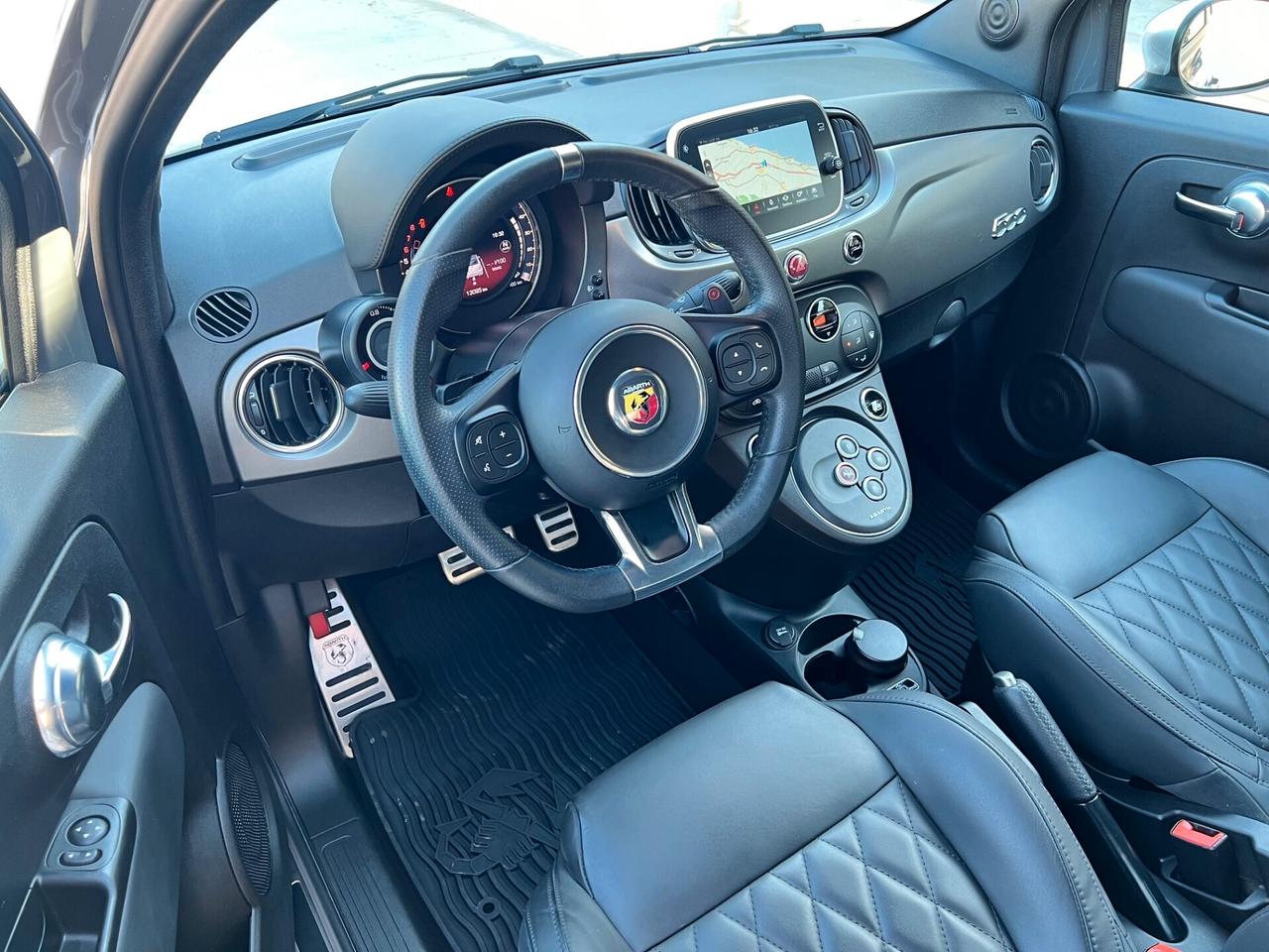 Abarth 595C 1.4 t-jet 595 Turismo 165cv AUTO LED/PELLE NUOVA!!