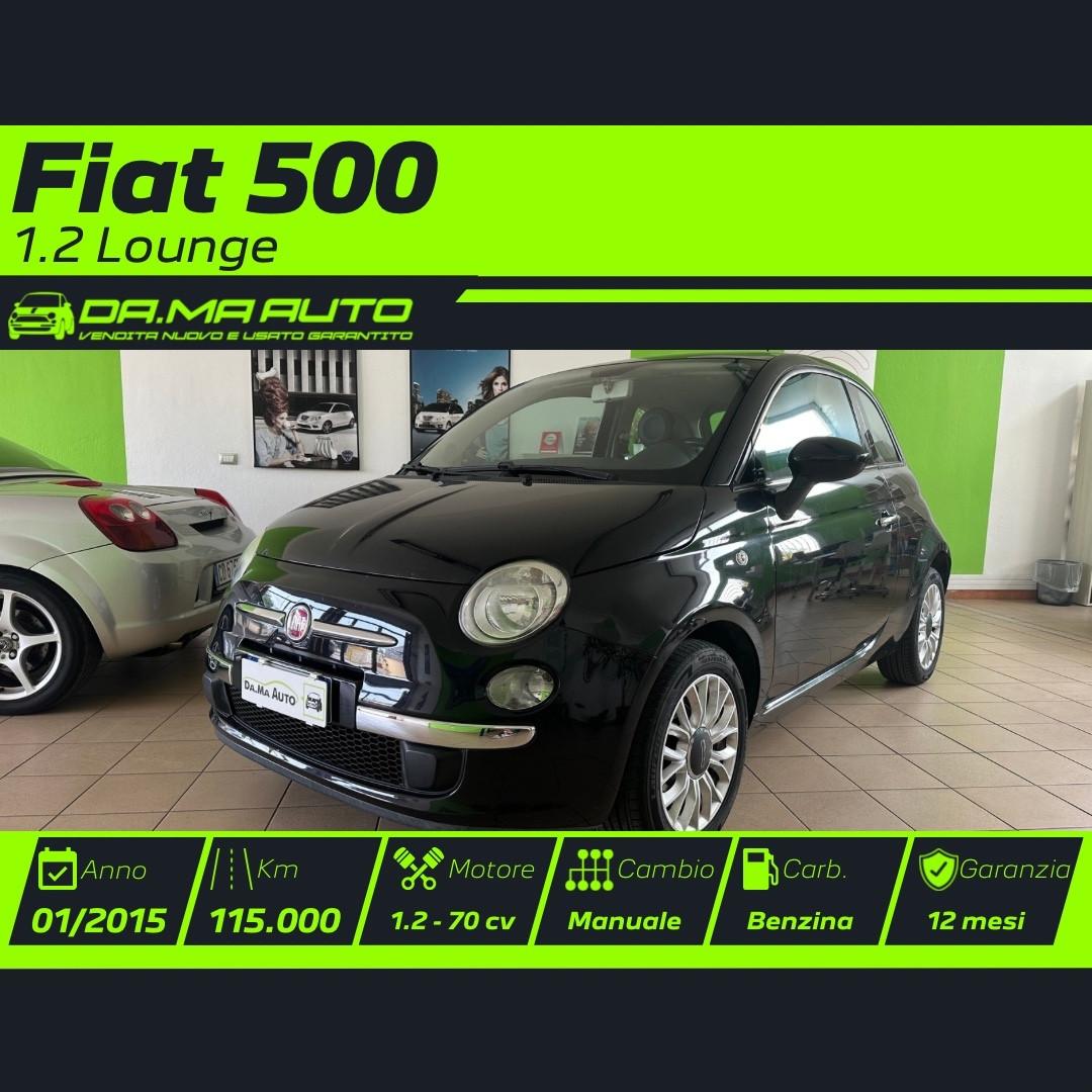 Fiat 500 1.2 Lounge 2015