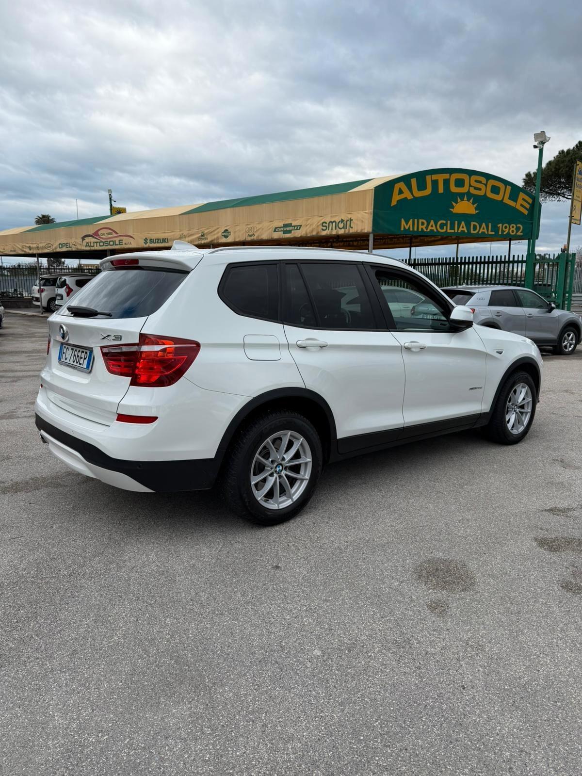 Bmw X3 20D X-DRIVE PELLE-AUTOMATICO KM 167000