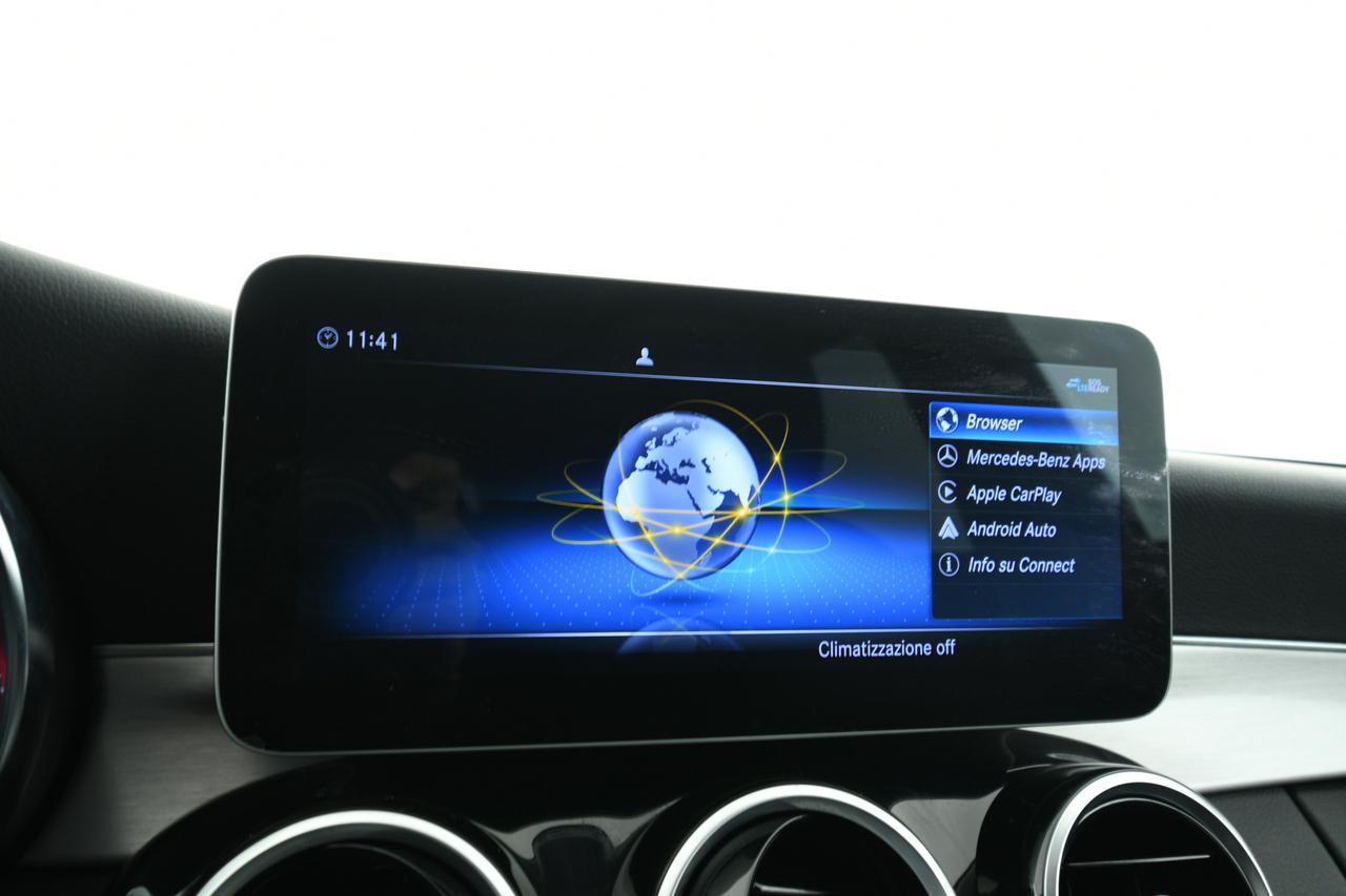 Mercedes-Benz C SW 220 d Sport Plus auto CAMERA+PELLE+APP CONNECT